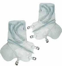Chrome Leather Ankle Spats