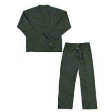 Dark Green Acid Resistant Conti Suit size 32 - 44  SABS