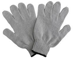 Grey Cotton Glove 450G