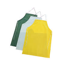 Green PVC Apron Heavy Duty 400gm