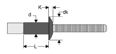 Steel Structural Rivets