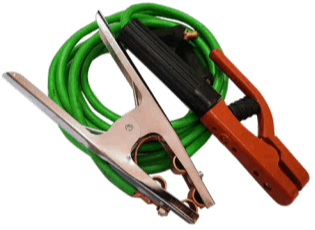 Green welding cable kit (175amps) with cable dinse  plug 10-25mm